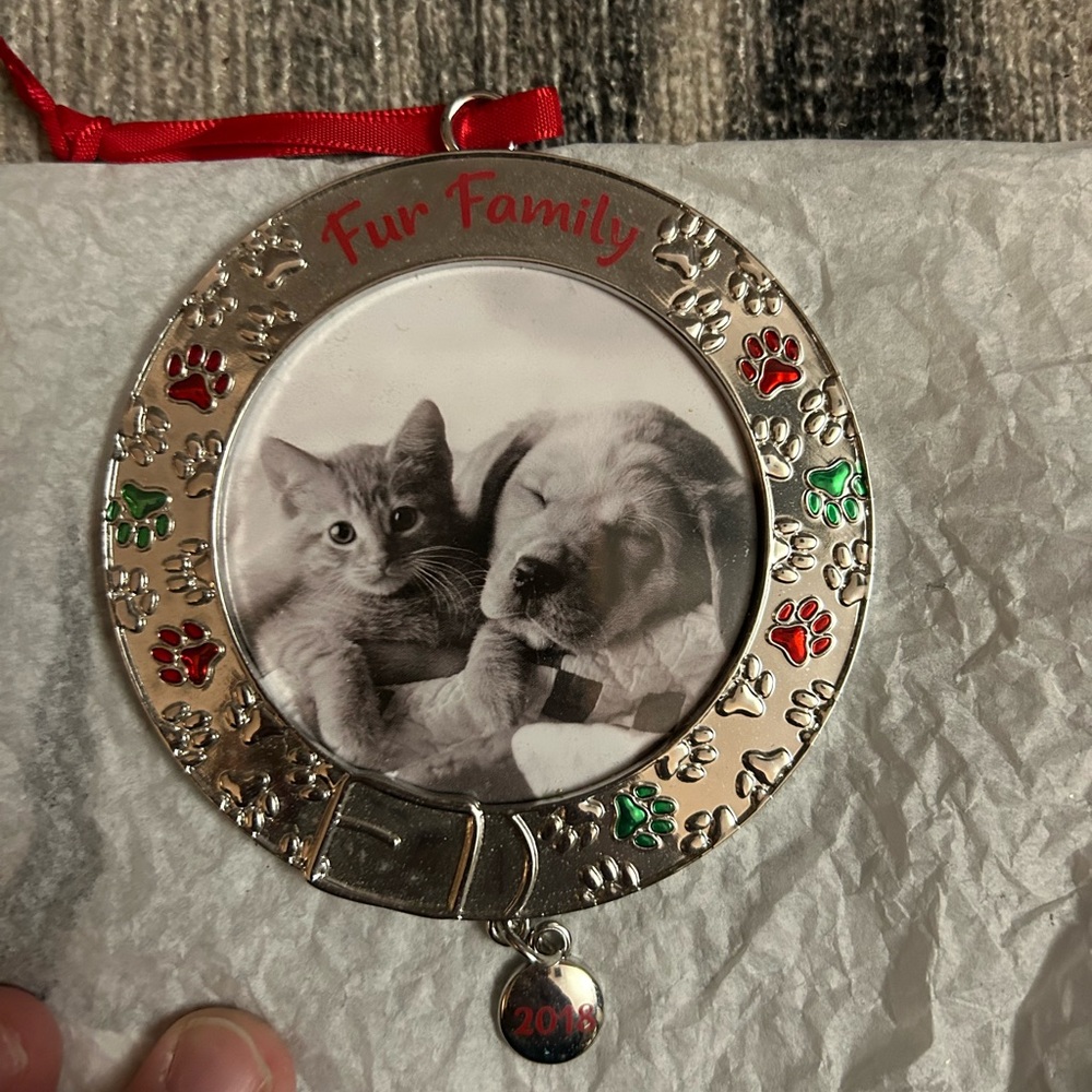 Hallmark pet Christmas ornament NWOT